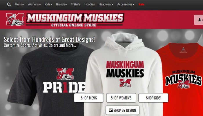 Muskingum Athletics launches official online store