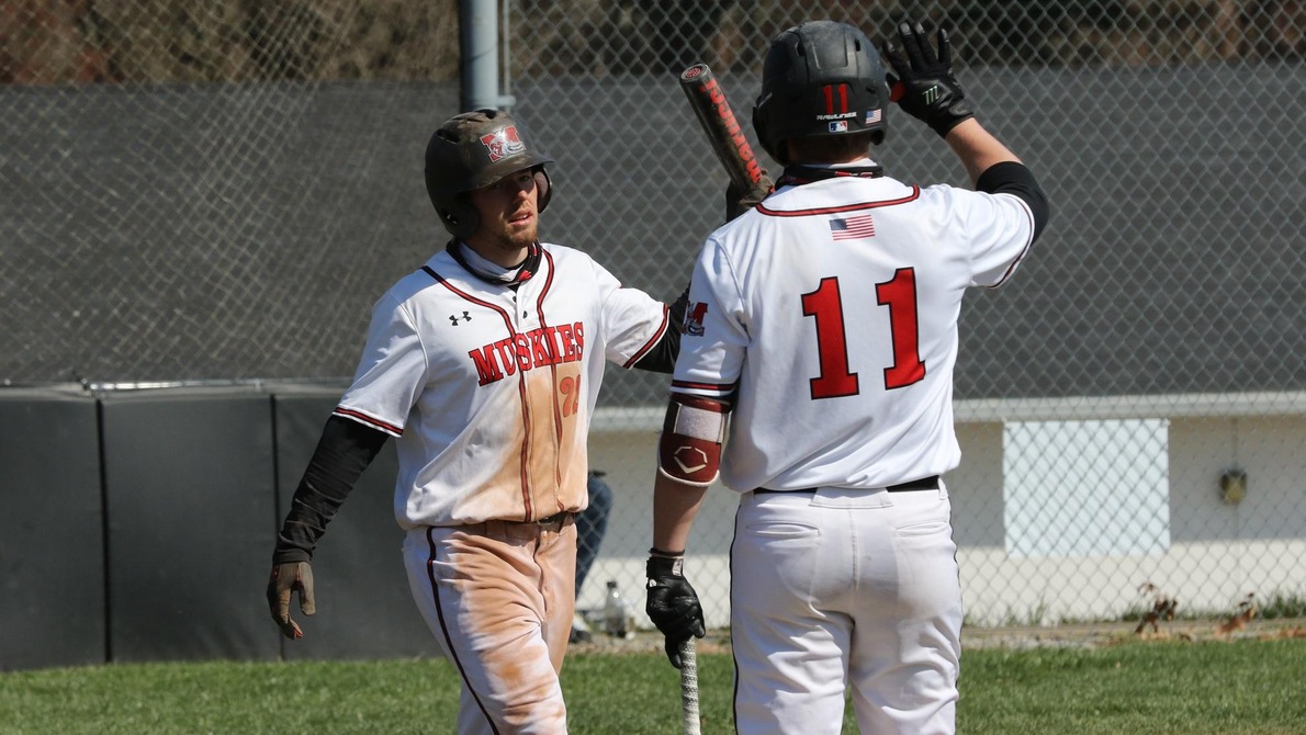 Baseball beats Heidelberg in game one and ties in game two