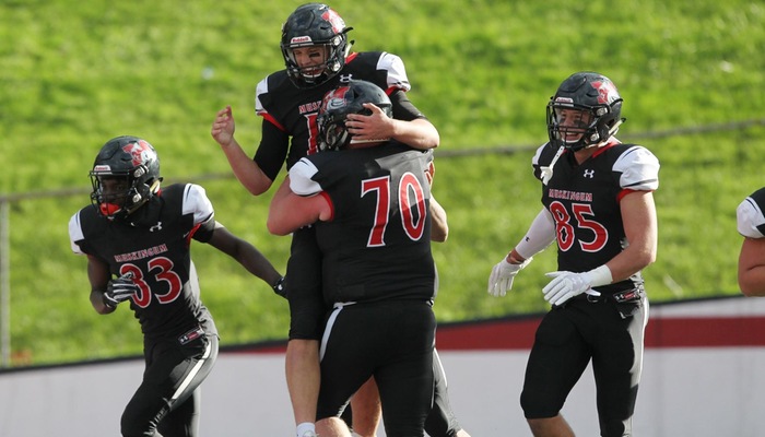 Football delivers Homecoming victory with fourth-quarter surge against Otterbein