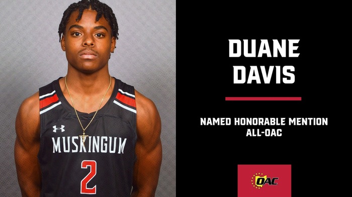Davis earns All-OAC Accolades for Men’s Basketball