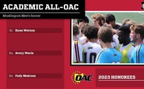 Three Muskingum Men’s Soccer student-athletes named Academic All-OAC honorees