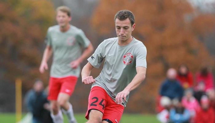 Men's Soccer uses strong first half to claim home-opening victory