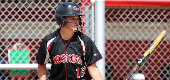 Softball musters DH split at Denison