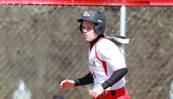 Seventh-inning rally leads Softball in split with Baldwin Wallace