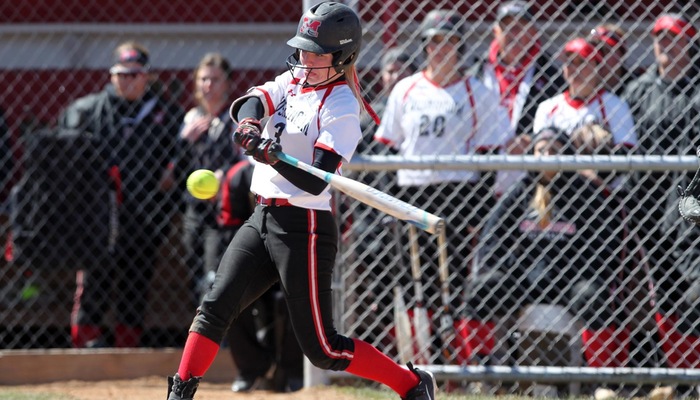 Softball remains red hot after registering two wins against Thomas More in home opener