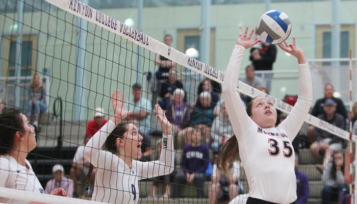 Volleyball pounds Pitt.-Greensburg in home opener