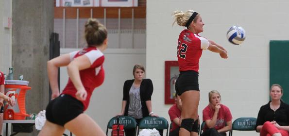Volleyball hammers Kenyon