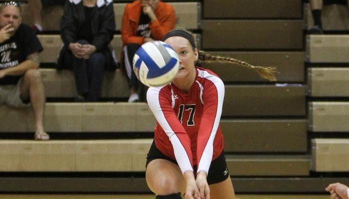 Volleyball falls in straight sets at Mount Union