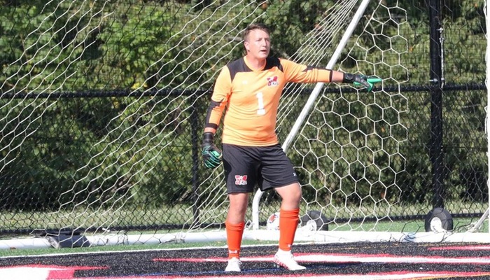 Men's Soccer earns Coach Ponder his first career win