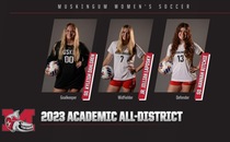 Dahlgren, Laposky and Ritchie honored with  2023 CSC Academic All-District Accolades