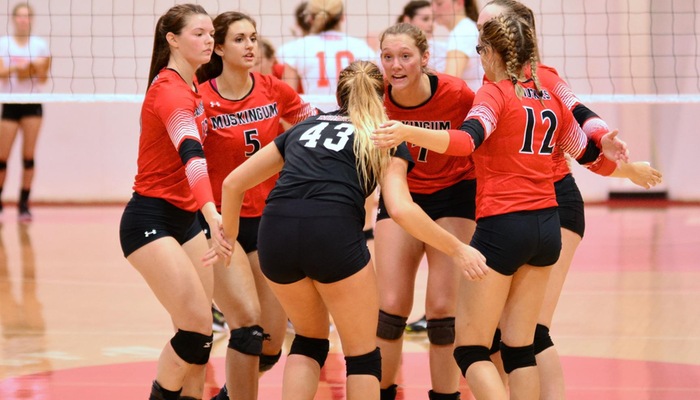 Volleyball Splits Tri-Match with Top-Ranked Wittenberg and Oberlin