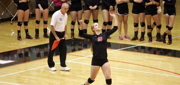 Volleyball stumbles against Denison